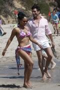 Christina Milian Wearing A Bikini On The Set Of Grandfathered In