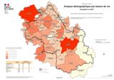 Analyse démographique par bassin de vie Population 2021 Population