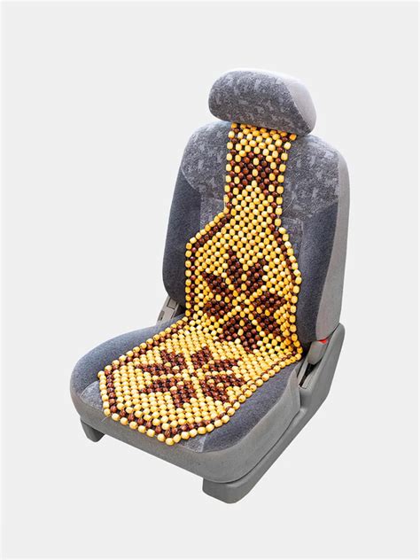 Накидка на сиденье автомобиля массажная SKYWAY Massage-05 дерево ...
