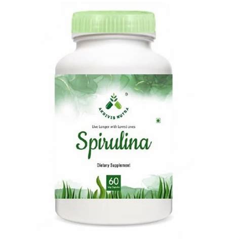 Akrivis Nutra Spirulina Capsules At Rs 999 Bottle Natural Spirulina