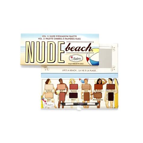 The Balm Nude Beach Eyeshadow Palette Review Soco By Sociolla