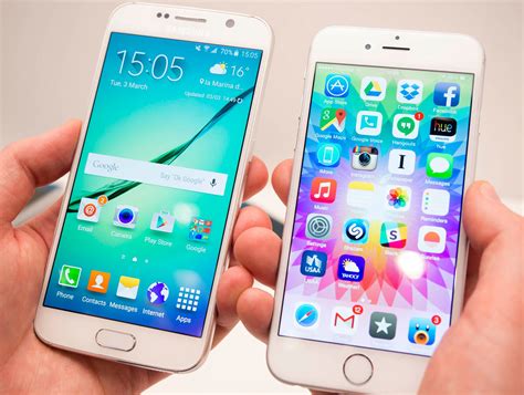 iPhone 6 versus Galaxy S6: first-glance similarities aren't a bad thing ...