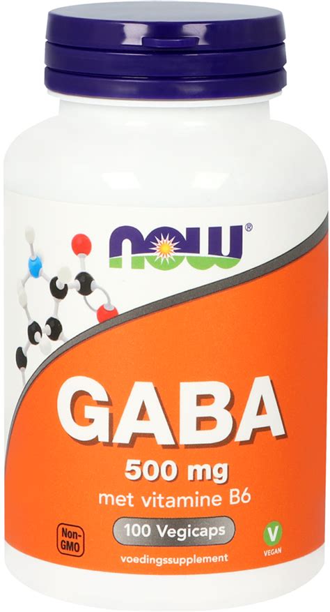 GABA 500 mg 100 capsules - Now • Nova Vitae