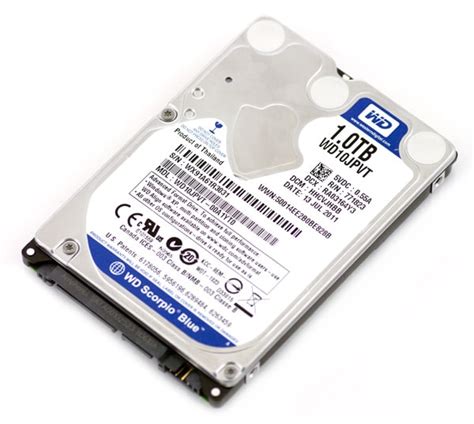 Western Digital Scorpio Blue 1TB Review (WD10JPVT) - StorageReview.com
