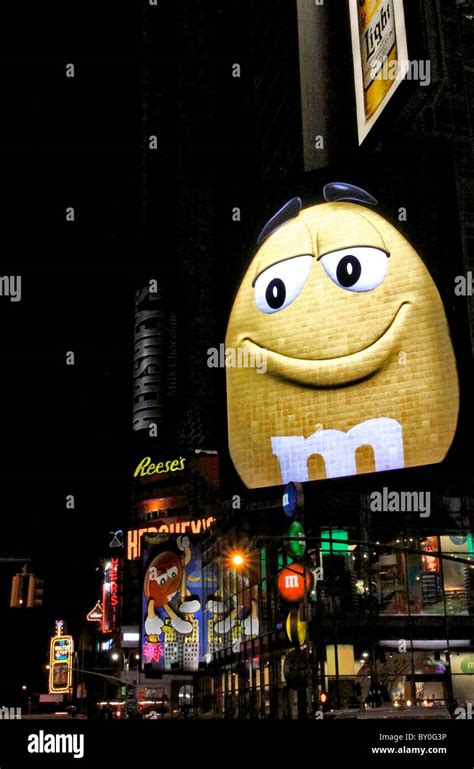 The Hersheys Chocolate Store Times Square New York City Stock Photo