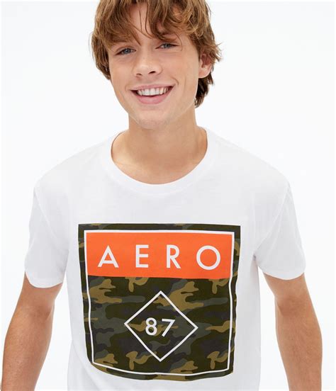 Playera Aeropostale Estampada Hombre Modelo 6 Mundo De Playeras