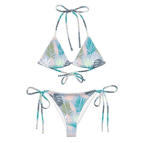 Pastel Paradise Recycled String Bikini Walmart