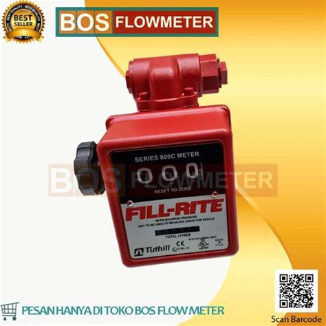 Promo Flow Meter Fill Rite Inch Series C Meteran Solar Dn Mm