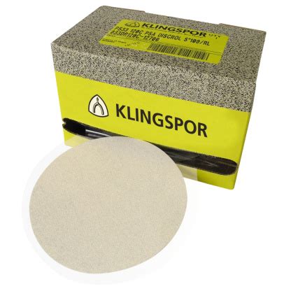 Klingspor Ps Cs X Grit Psa Sanding Discs Hole Pattern