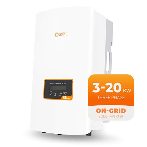 Wall Mounted Solis Hybrid Inverter Solis Wind Inverter 3p With Solar