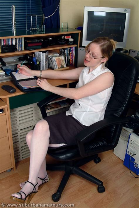 Horny British Secretary Claire J Toys With Her Dildo In The Office R Hub