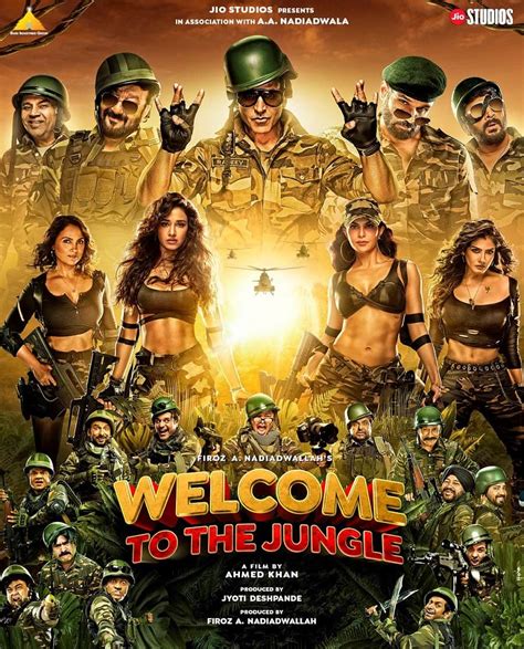 Welcome To The Jungle Poster
