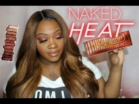 Urban Decay Naked Heat First Impressions On Brownskin YouTube