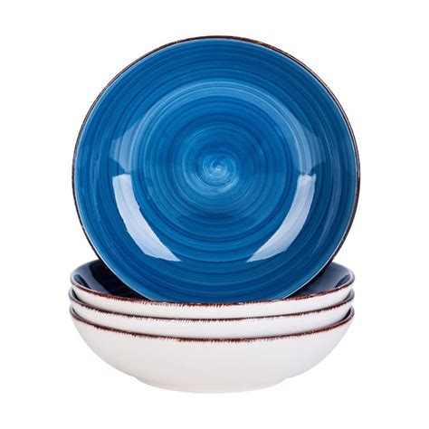 Vancasso 4 Piece Blue Dinnerware In The Dinnerware Department At