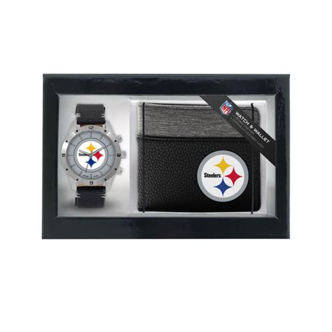 Pittsburgh Steelers Wallet And Watch T Set