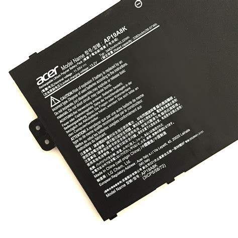 ACER AP19B8K BATTERY FOR ACER ASPIRE 3 A314-22-A1YY - Buy Laptop ...