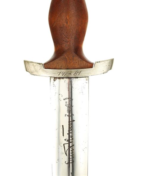 SA Full Rohm Honor Dagger [Ernst Röhm] by Ernst Pack & Söhne Solingen