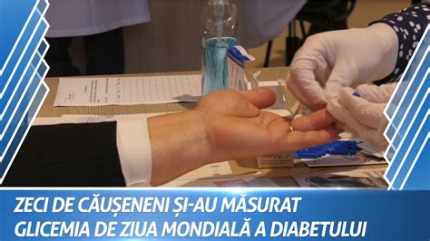 De ziua Mondială a diabetului zeci de căușeneni și au măsurat glicemia