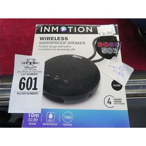 Inmotion Wireless Waterproof Speaker