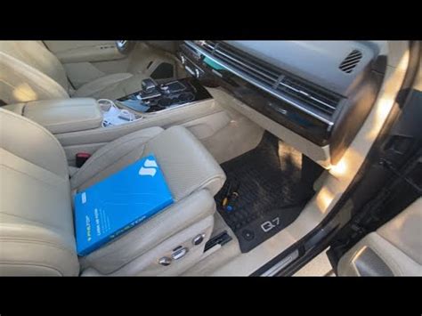 Replace cabin air filter on Audi Q7 2017-2022 model - YouTube