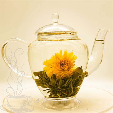 Golden Flowers In Full Bloom