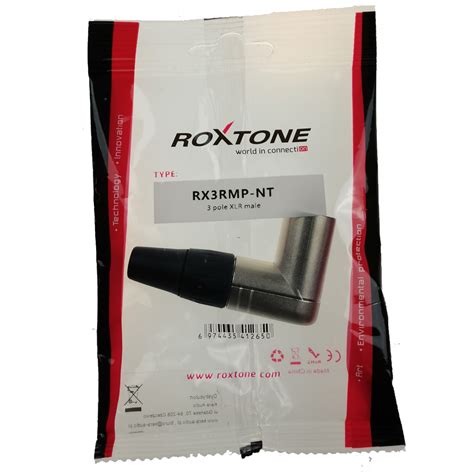 Gniazdo K Towe Typu Xlr Roxtone Rx Rmp Nt Katalog Produkt W Wtyki