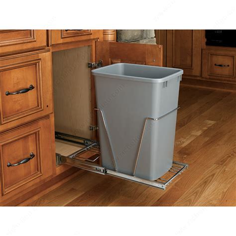 Single 35 Qt Pull Out Waste Container Richelieu Hardware