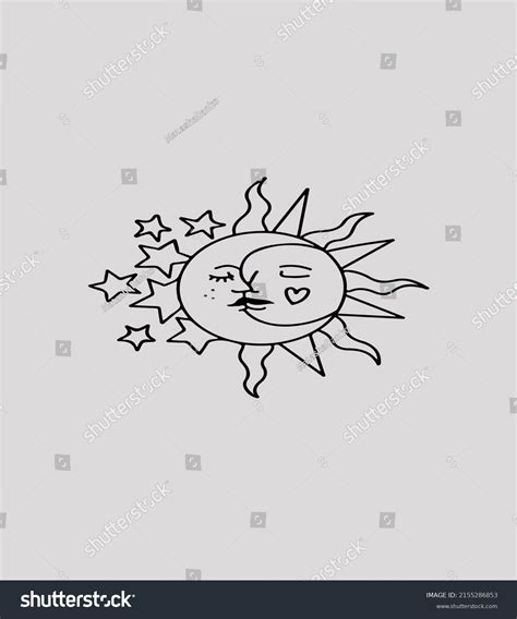 Vector Drawing Sun Heat Star Summer Stock Vector Royalty Free