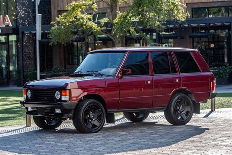 Range Rover Classic Project Red Range Le Restomod 6 2 De L Essence Dans Mes Veines