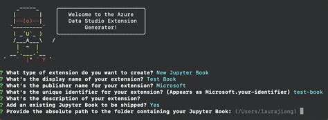 Create a Jupyter Book Extension - Azure Data Studio | Microsoft Learn