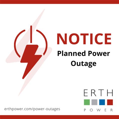 Planned Outage for Port Stanley on September 11, 2022 - ERTH Power