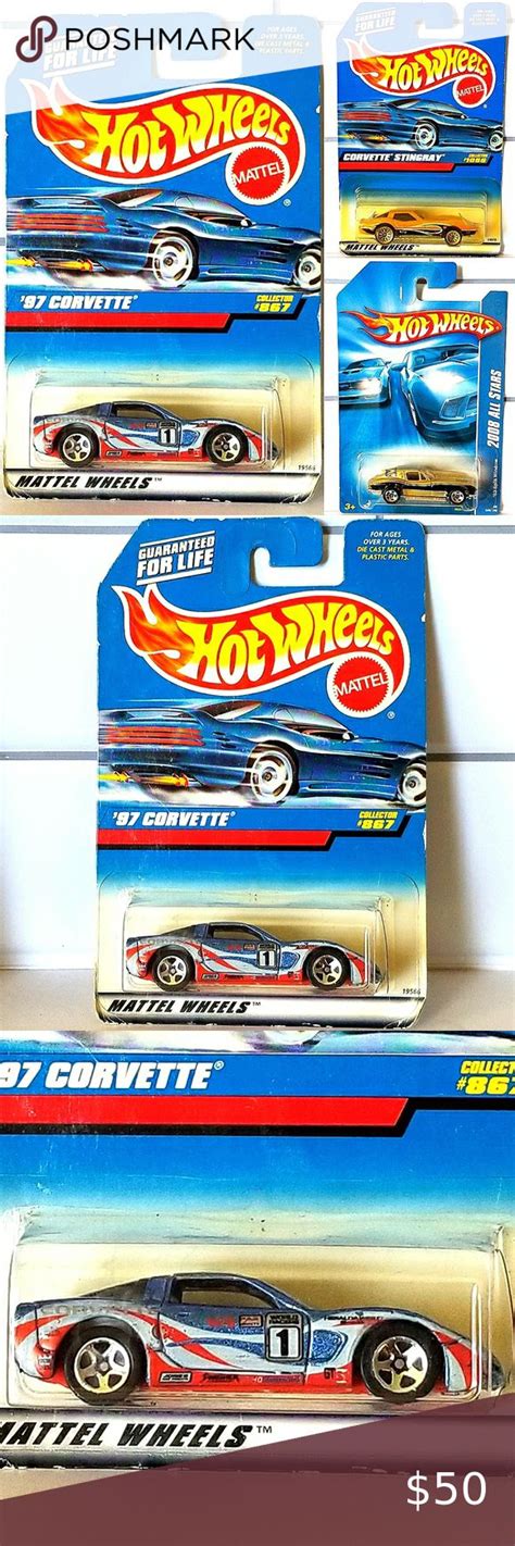 Hot Wheels S S Corvette Set Pc Corvette Stingray Split Window Corvette