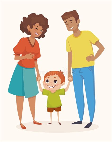 Adoptive Family Clipart Image