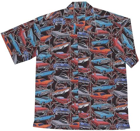 Chevy Impala Classic Cars Hawaiian Camp Shirt C811pzb659l Men Shirt