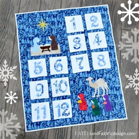 Quilt Pattern: 12 Days of Christmas | Peter’s Square