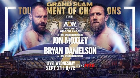 Aew Dynamite Grand Slam 9 21 22 Card Preview Start Time