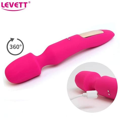 Leistungsstarke Av Vibratoren F R Frauen Zauberstab Vibrator Usb