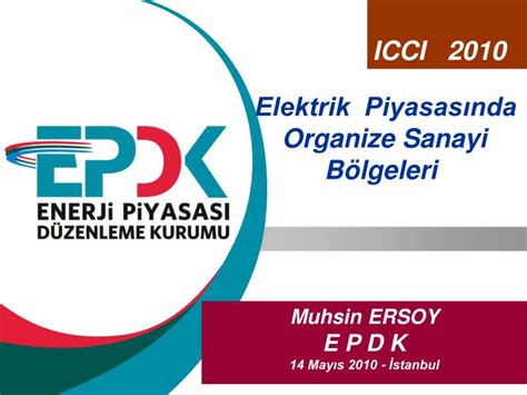 PPT Elektrik Piyasasında Organize Sanayi Bölgeleri PowerPoint