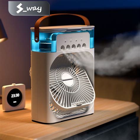 In Usb Mini Portable Air Conditioner With Colors Led Light Coll