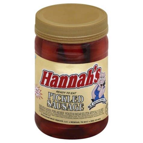 Hannah Pickled Red Hot Sausage, 1 LB - Kroger