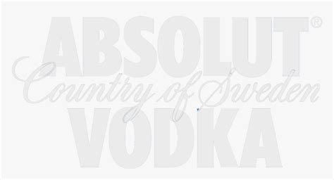 Absolut Vodka Logo White , Png Download - Absolut Vodka, Transparent Png - kindpng