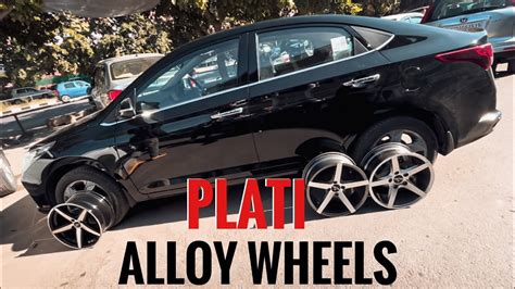 Finally Installing New Alloy Wheels In Our VERNA YASH YouTube