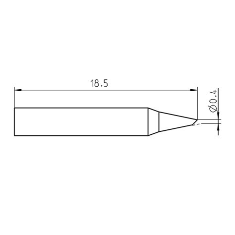 Weller Soldering Tip Bevel Cut Micro Mm Widaco Uae