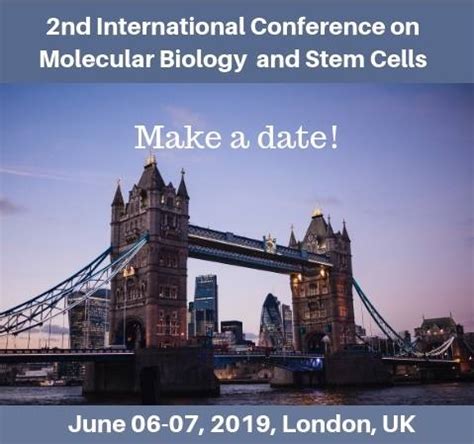 CPD Accredited 2nd International Conference On Molecular Biology Stem