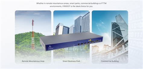 Olt De Puertos Gpon Con Puertos Uplink Gigabit Ethernet Y Sfp