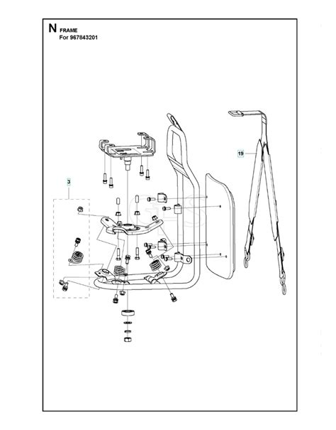 Husqvarna 131Rb Frame GHS