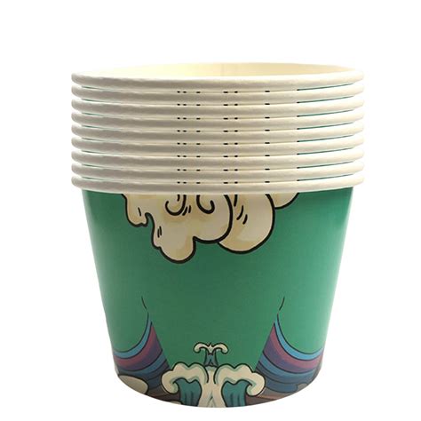 Eco Friendly Disposable Ml Food Container Paper Hot Soup Bowl With Custom Logo China Bowl