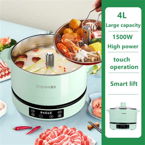 Philippines Stock Zhenmi H Household L Electric Steamer Multifunctional Electric Hot Pot