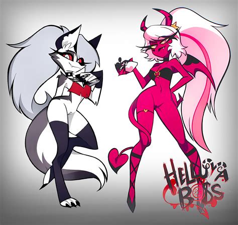 Rule 34 Anthro Fur Helluva Boss Loona Helluva Boss Succubus Tagme Verosika Mayday Helluva