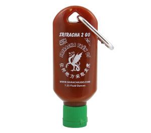 Sriracha Go The Sriracha Keychain Lets You Take Your Hot Sauce Everywhere Foodiggity